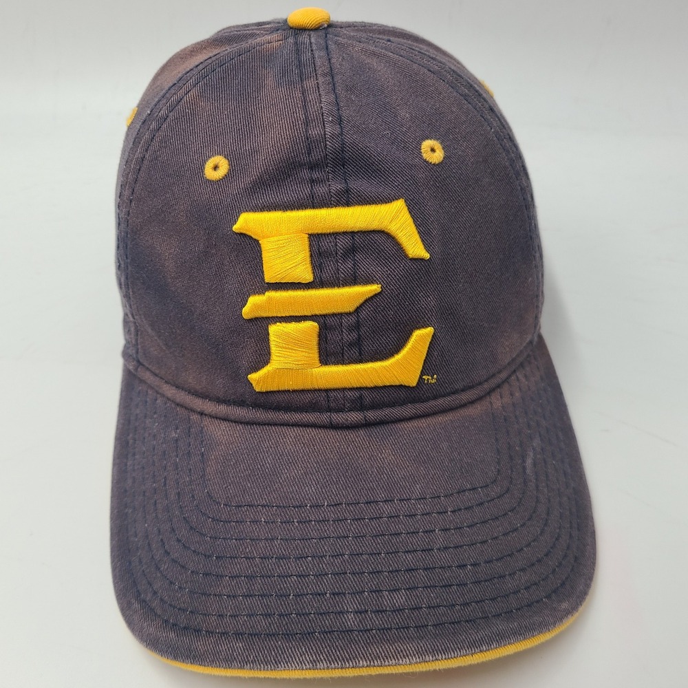 East Tennessee State Buccaneers Hat Strapback The Game Blue NCAA Distressed ETSU